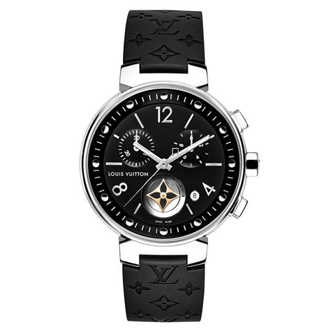 louis vuitton tambour moon gmt black|Louis Vuitton Tambour Moon GMT Black .